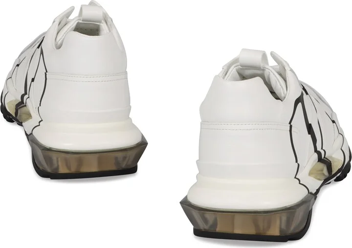 Valentino Garavani - Leather Sneakers - Image 4