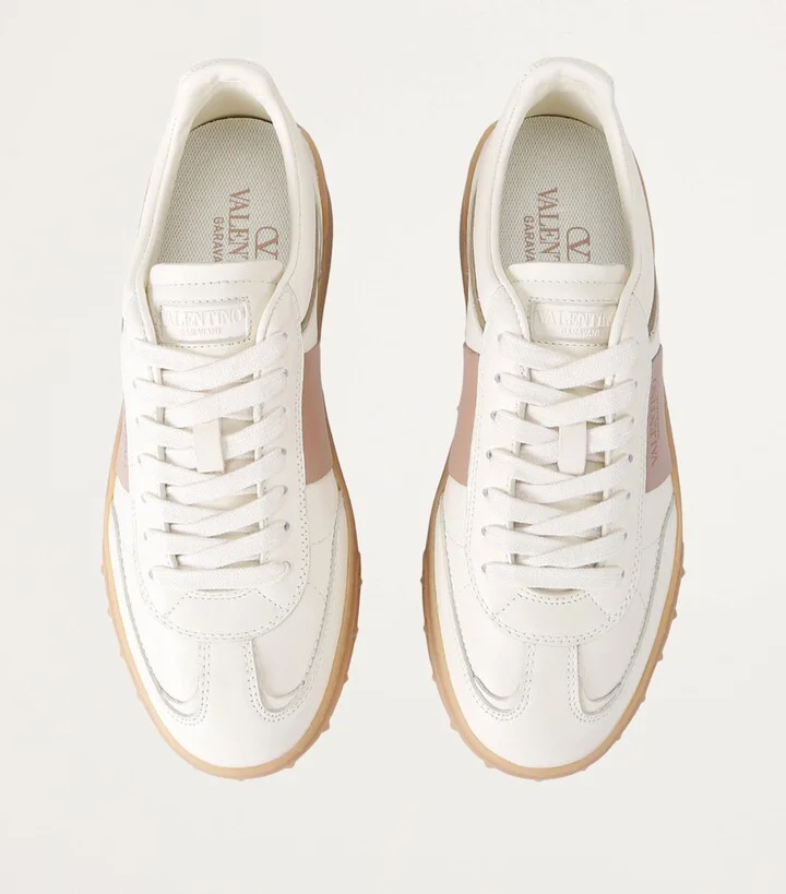 Valentino Garavani Leather Upvillage Sneakers - Image 4