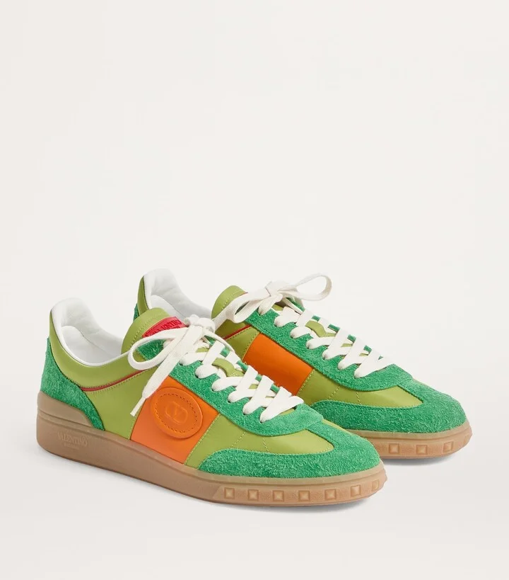 Valentino Garavani Leather Upvillage Sneakers - Image 4