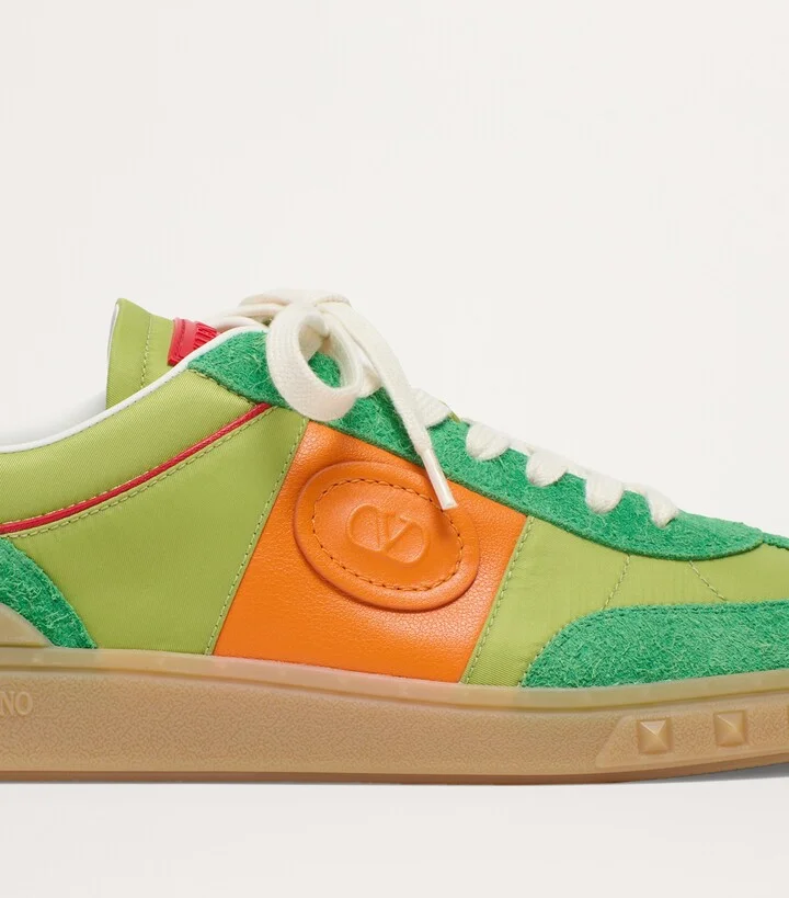 Valentino Garavani Leather Upvillage Sneakers - Image 5