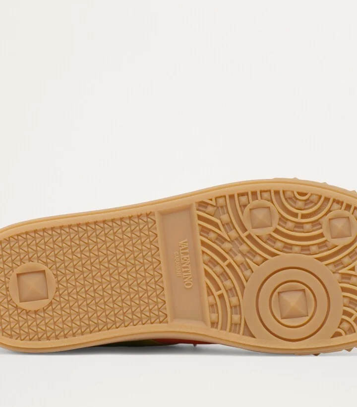 Valentino Garavani Leather Upvillage Sneakers - Image 6