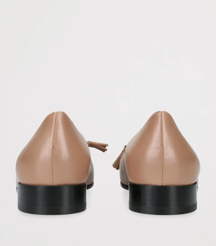 Valentino Garavani Leather Valet du Roi Ballet Flats - Image 2