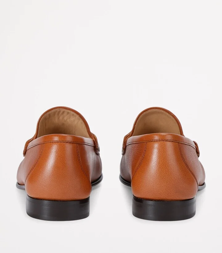 Valentino Garavani Leather VLogo Loafers - Image 2