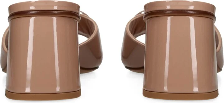 Valentino Garavani Leather Vlogo Mules 60 - Image 2