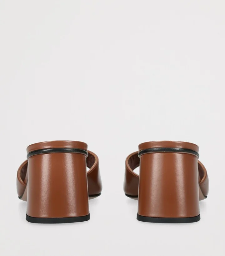 Valentino Garavani Leather VLogo Mules 60 - Image 2