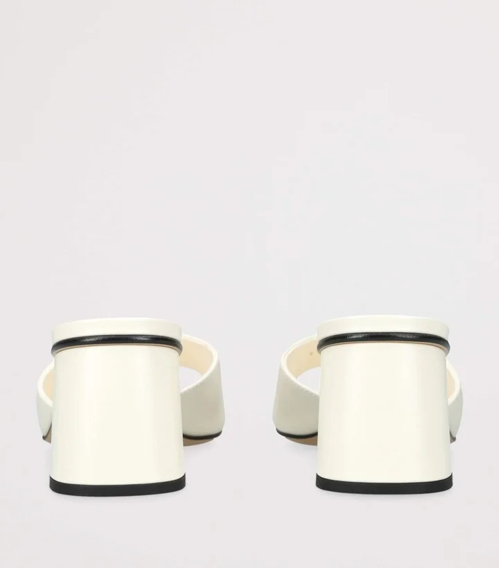 Valentino Garavani Leather VLogo Mules 60 - Image 2