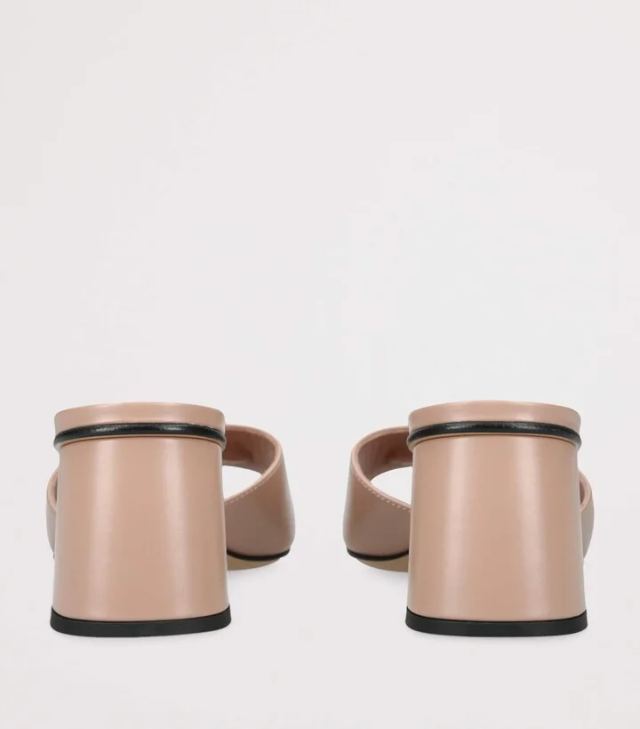 Valentino Garavani Leather VLogo Mules 60 - Image 2