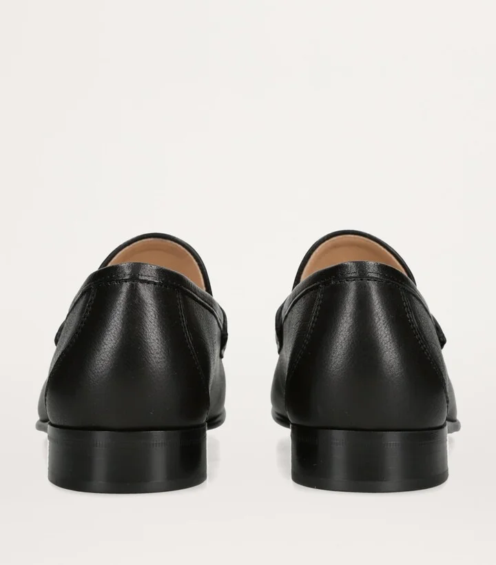 Valentino Garavani Leather VLogo Signature Loafers - Image 2