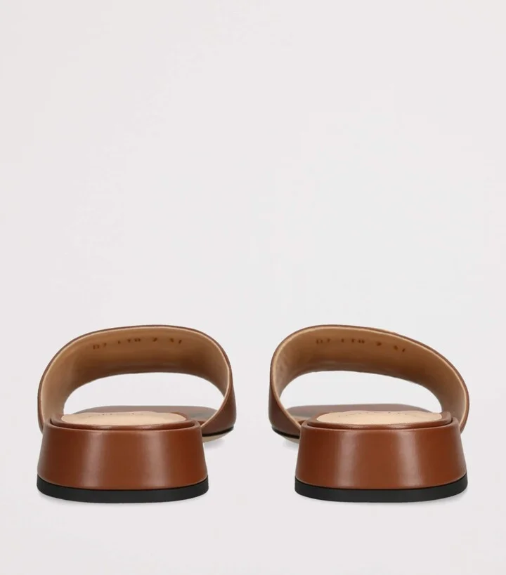 Valentino Garavani Leather VLogo Slides 20 - Image 2