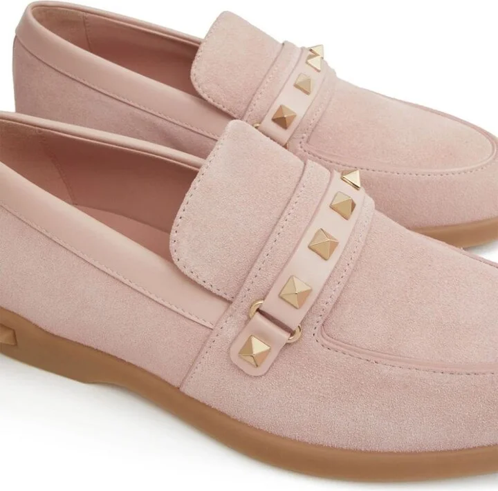 Valentino Garavani Leisure Flows Leather Loafers - Image 4