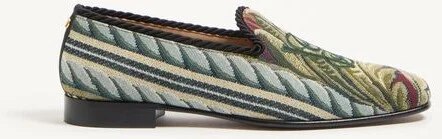 Valentino Garavani Les Alcôvettes Loafer In Gobelin Fabric