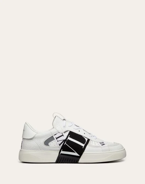 Valentino Garavani Low-Top Calfskin Vl7N Sneaker With Bands