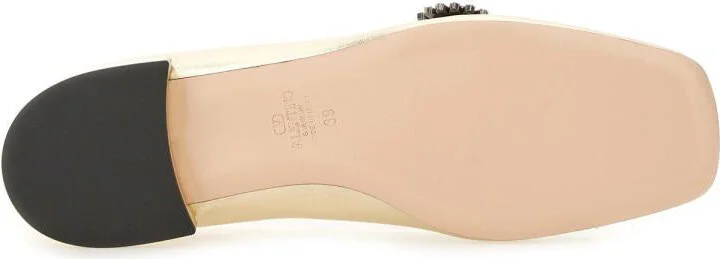 Valentino Garavani "Mary-Jane Preshoes" Ballerina In Kidskin - Image 3