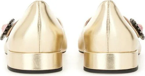 Valentino Garavani "Mary-Jane Preshoes" Ballerina In Kidskin - Image 6