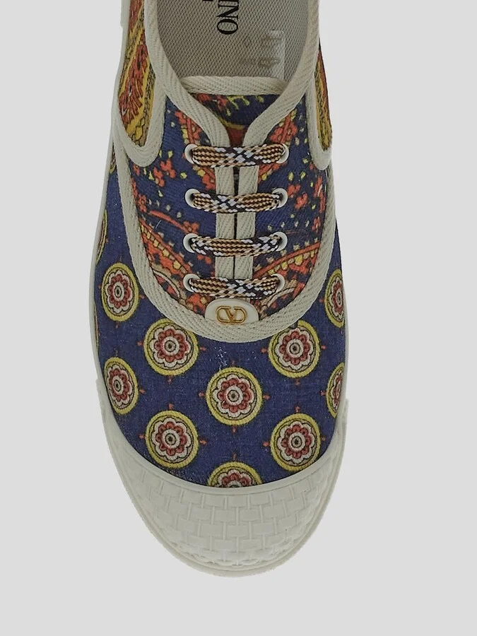 Valentino Garavani Multicolor Bay The Bay Sneakers - Image 10