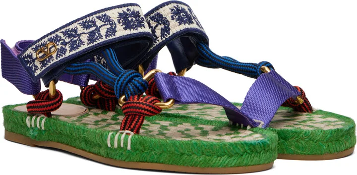 Valentino Garavani Multicolor Lake Powell Sandals - Image 4