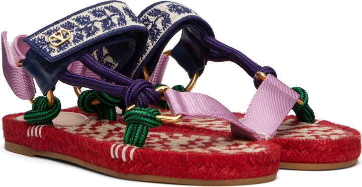 Valentino Garavani Multicolor Lake Powell Sandals - Image 4