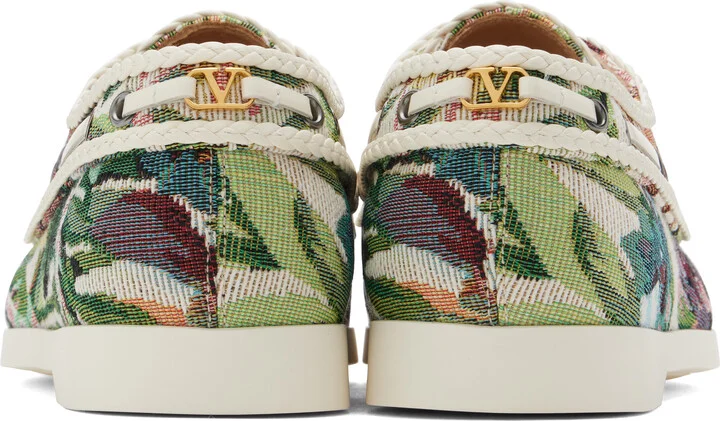 Valentino Garavani Multicolor New Leisure Boat Shoes - Image 2