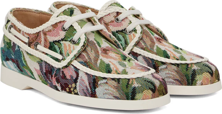 Valentino Garavani Multicolor New Leisure Boat Shoes - Image 4