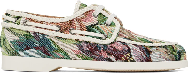 Valentino Garavani Multicolor New Leisure Boat Shoes