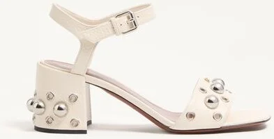 Valentino Garavani Nellcôte Grainy Calfskin Sandal 60Mm