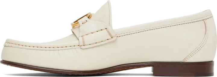 Valentino Garavani Off-White VLogo Signature Buffalo Loafers - Image 3