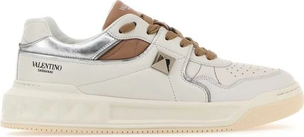 Valentino Garavani One Stud Lace-Up Sneakers