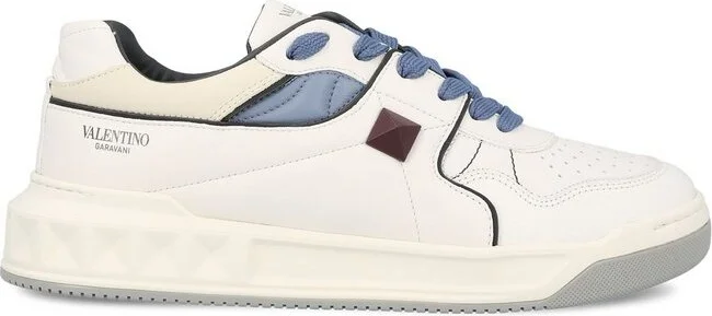 Valentino Garavani One Stud Lace-Up Sneakers