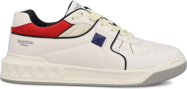 Valentino Garavani One Stud Lace-Up Sneakers