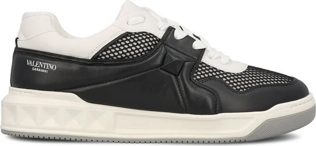 Valentino Garavani One Stud Lace-Up Sneakers