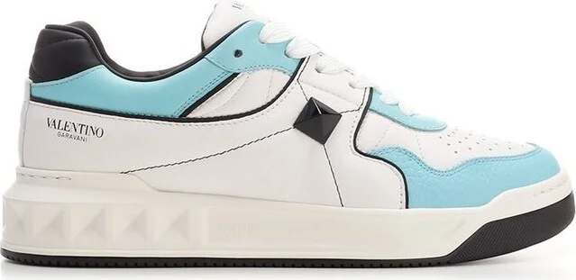 Valentino Garavani One Stud Lace-Up Sneakers