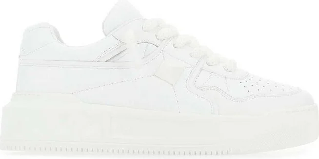 Valentino Garavani One Stud Lace-Up Sneakers