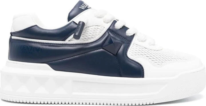 Valentino Garavani "One Stud" Leather Sneakers