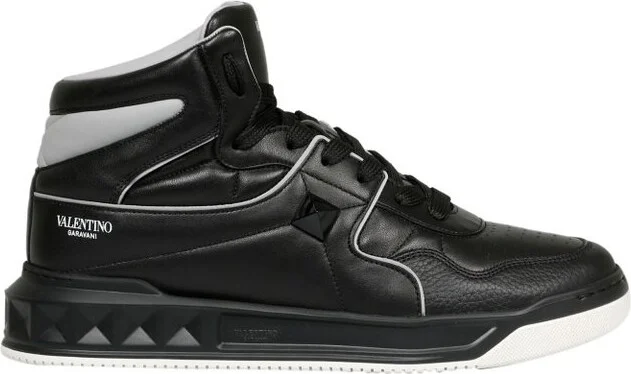 Valentino Garavani One Stud Mid-Top Sneakers