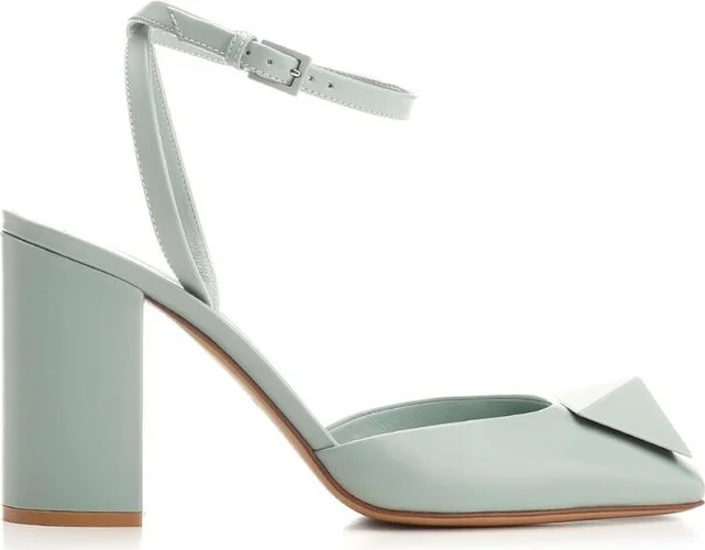 Valentino Garavani One Stud Square Toe Pumps