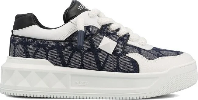 Valentino Garavani One Stud XL Lace-Up Sneakers