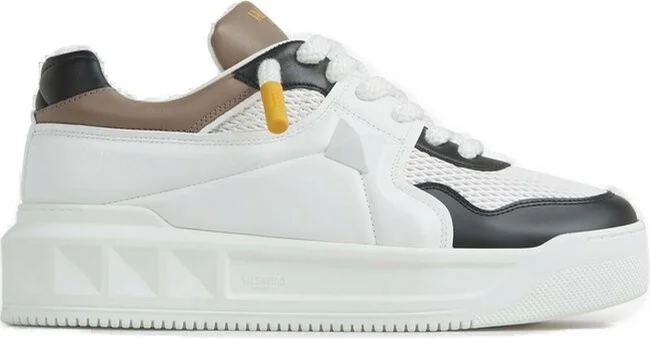 Valentino Garavani One Stud XL Lace-Up Sneakers