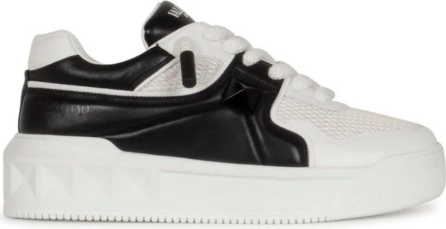 Valentino Garavani One Stud XL Lace-Up Sneakers