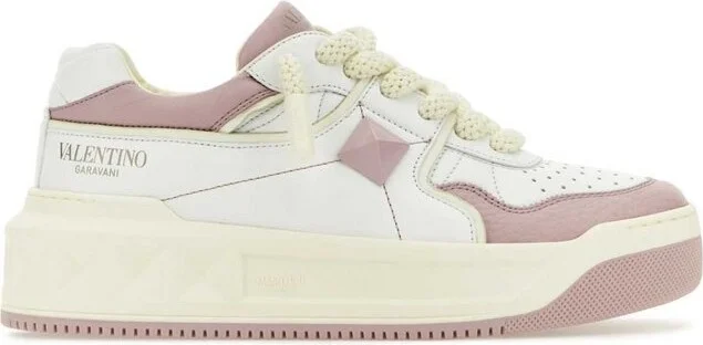 Valentino Garavani One Stud XL Lace-Up Sneakers