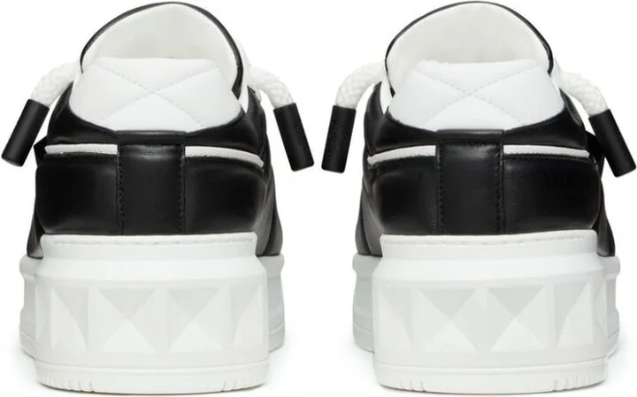 Valentino Garavani One Stud Xl Leather Sneakers - Image 4