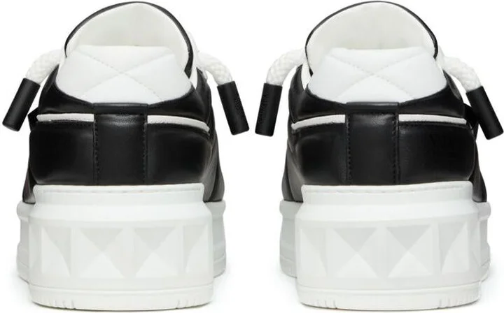 Valentino Garavani One Stud Xl Leather Sneakers - Image 4