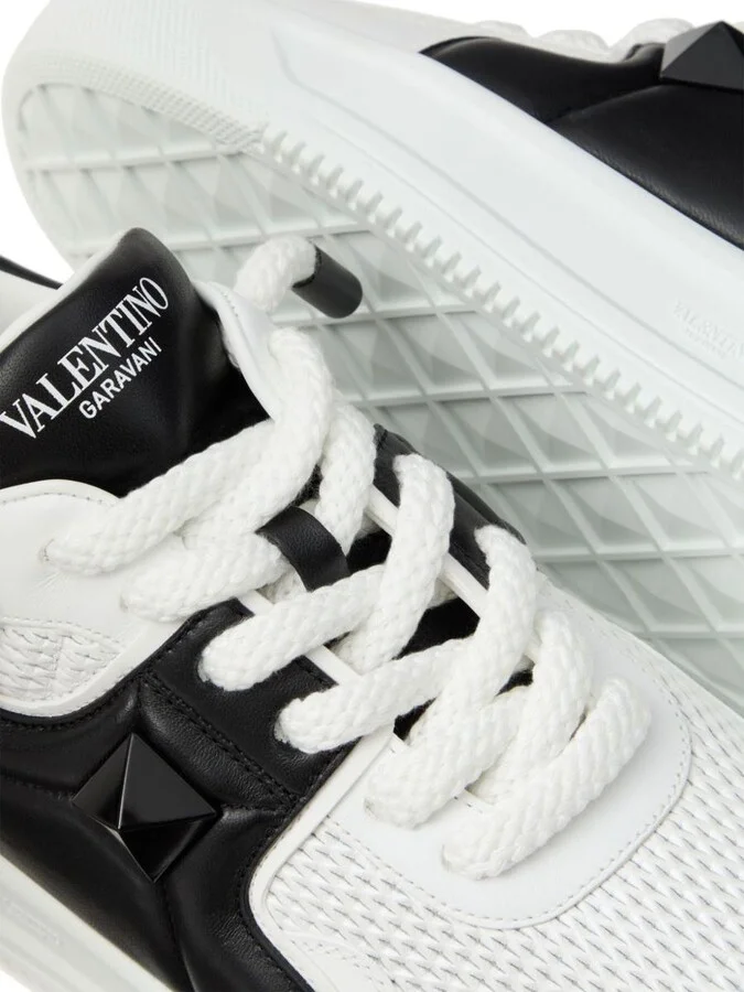 Valentino Garavani One Stud Xl Leather Sneakers - Image 5