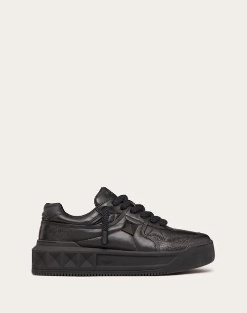 Valentino Garavani One Stud Xl Nappa Leather Low-Top Sneaker