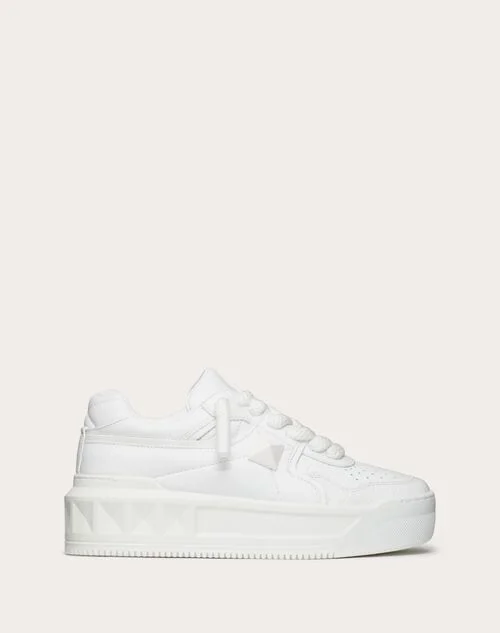 Valentino Garavani One Stud Xl Trainer In Nappa Leather