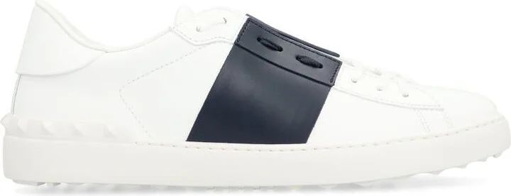 Valentino Garavani Open Leather Low-Top Sneakers