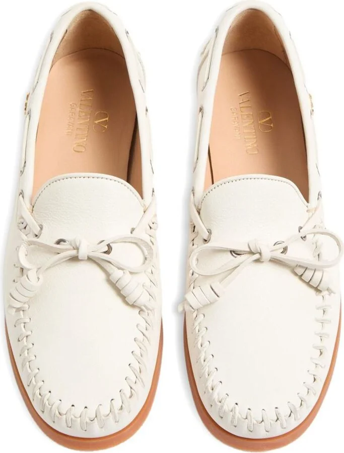 Valentino Garavani Palm Avenue Leather Loafers - Image 5