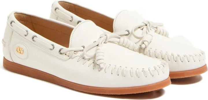 Valentino Garavani Palm Avenue Leather Loafers - Image 2