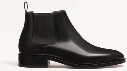 Valentino Garavani Pas Des Dieux Ankle Boot In Calfskin