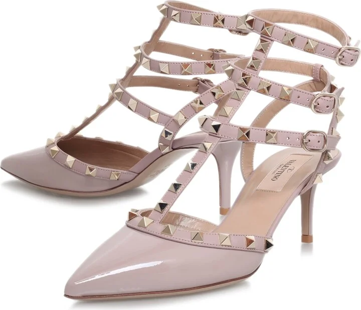 Valentino Garavani Patent Rockstud Heels 65 - Image 3