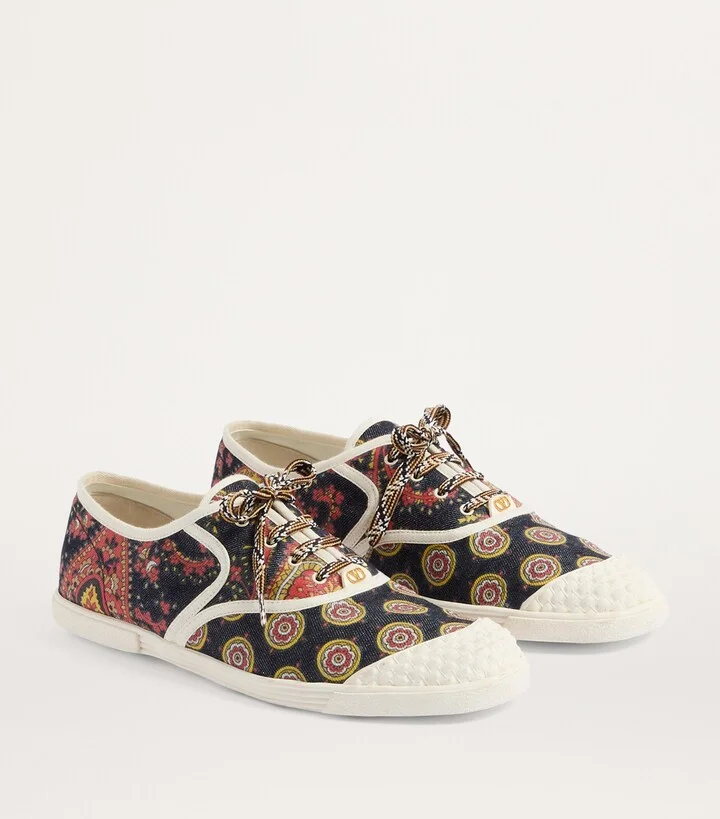 Valentino Garavani Patterned Bay By Bay Sneakers - Image 3